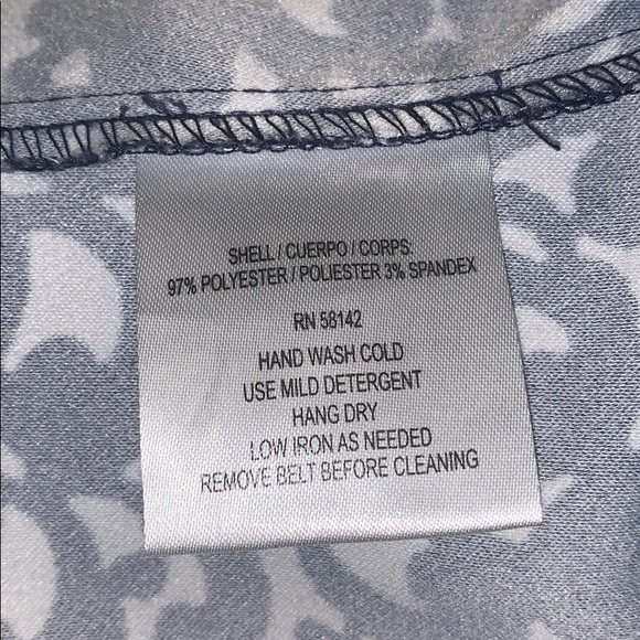 London Times Belted Dress with Pockets - Picture 5 of 5